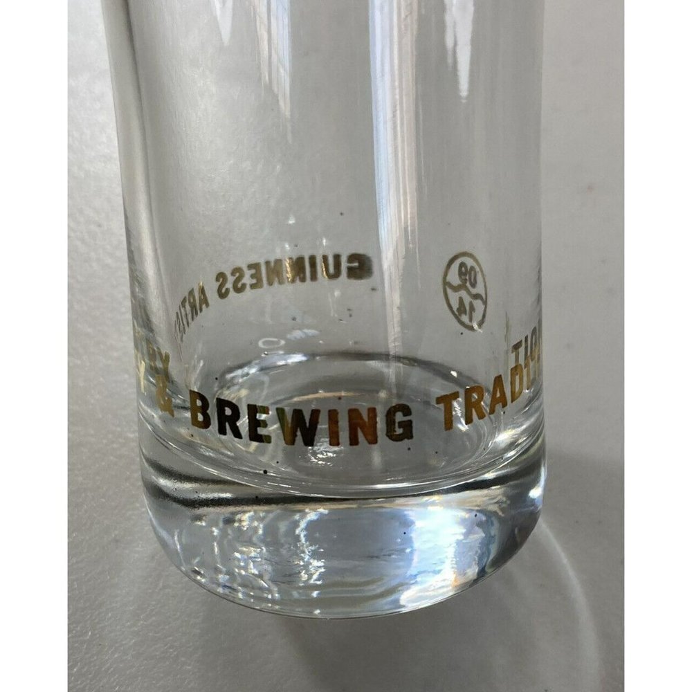 Guinness Discovery Series Blonde American Lager Pilsner 16 Oz Glasses Set of 4 - Picture 7 of 12